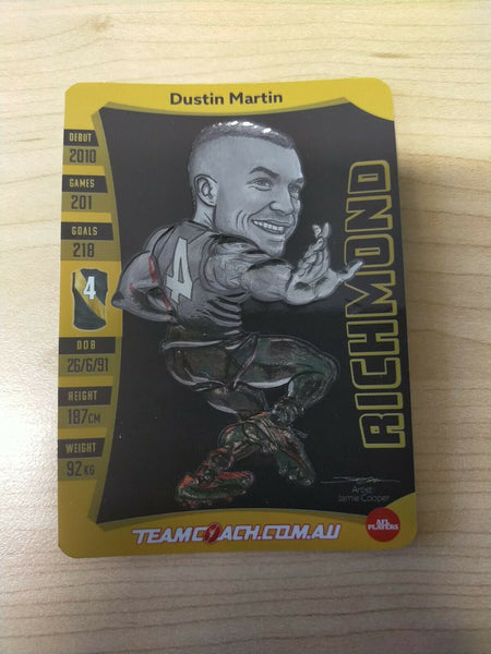 2019 AFL Teamcoach Magic Wildcard Dustin Martin Richmond