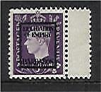 Germany WW2 propaganda forgery of GB 3d KGV1 Liquidation of Empire - Barbados