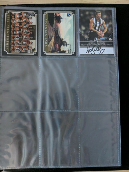 Collingwood Hall Of Fame 110 Card Set Limited Edition Nathan Buckley Signature