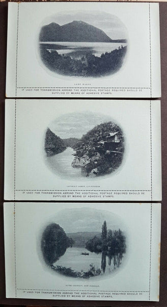 Tasmania Australian States 2d scenic letter cards set of 6 M, lovely Thematics
