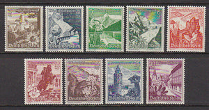 Germany SG  663-71 1938 Winter Relief Michel 675/83 MUH