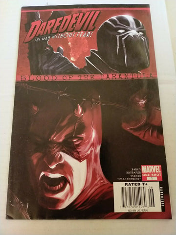 Marvel 2008 No.1 Daredevil The Man Without Fear Blood of the Tarantula Comic