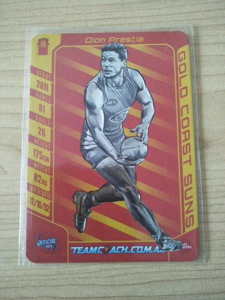 2016 Teamcoach Star Wildcard Dion Prestia GC Suns SW-08