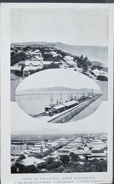 Queensland Post Card, 1d views of Townsville  HG 19a CTO
