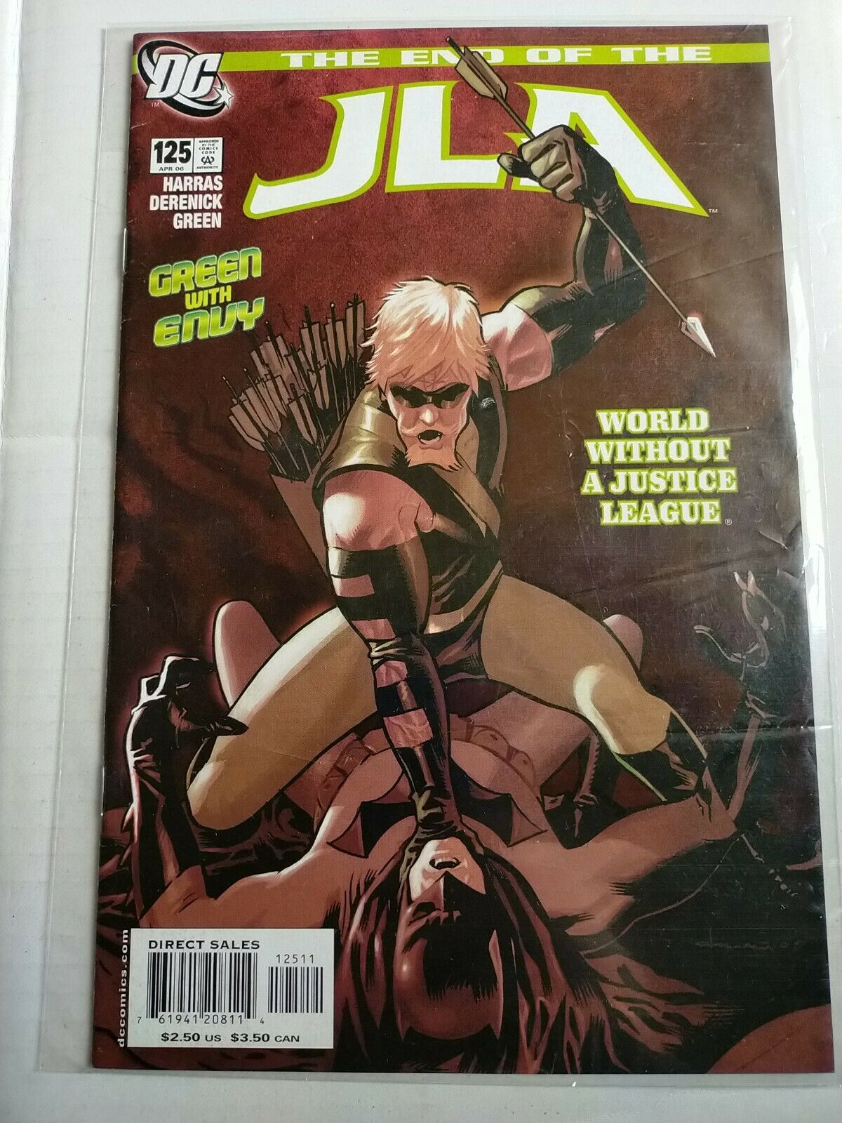 DC 2006 April #125 Justice League of America Comic