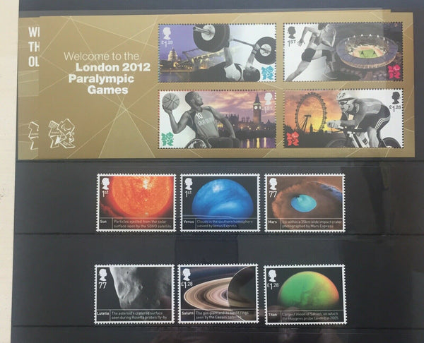 GB Great Britain 2012 Royal Mail Stamp Year Album Volume 29 Includes Years Issues.