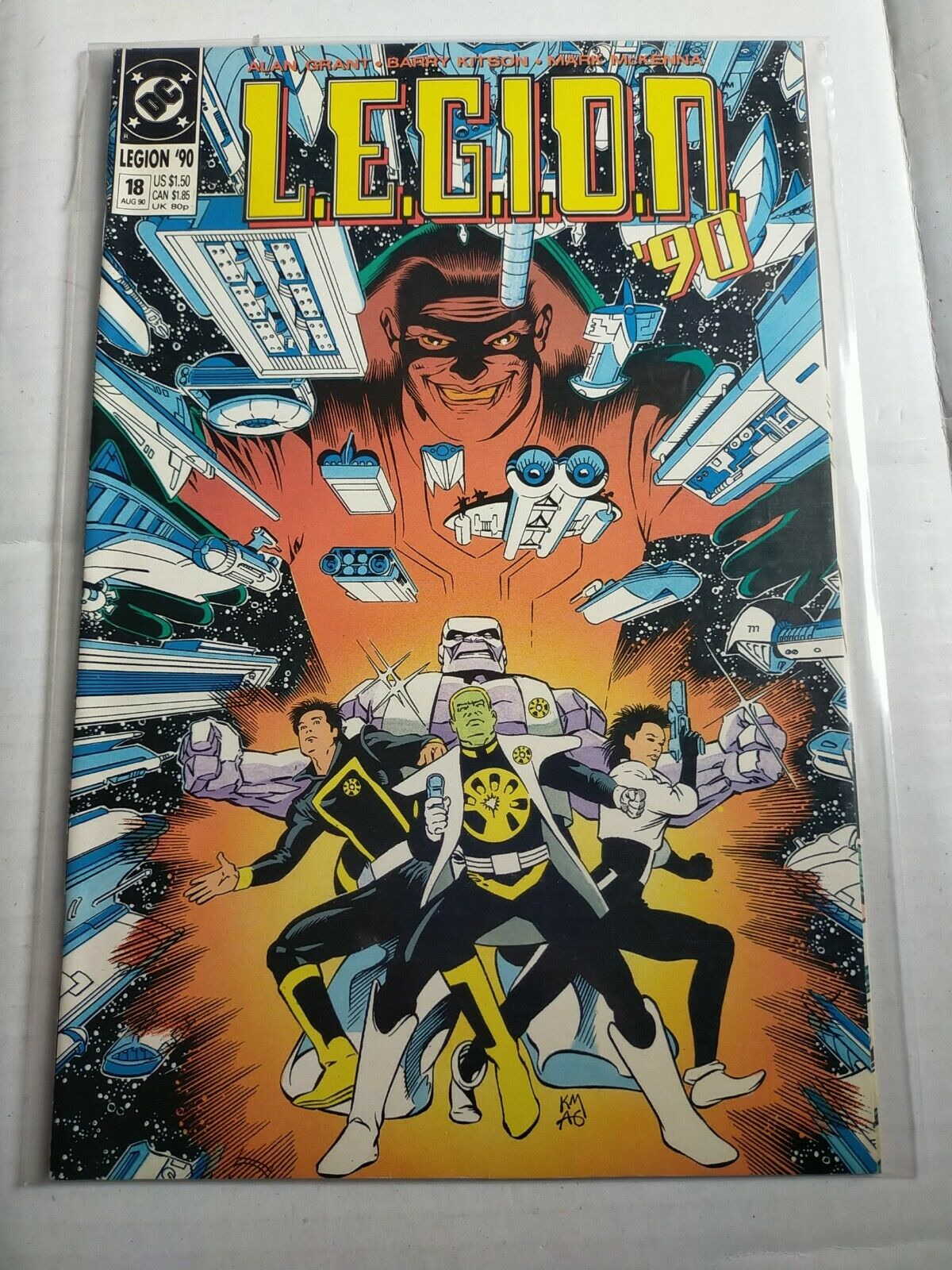 DC 1990 August #18 L.E.G.I.O.N '90 Comic