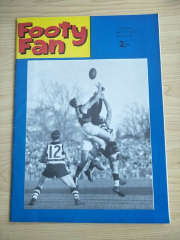 Footy Fan July 11 1964 Vol. 2, No.12