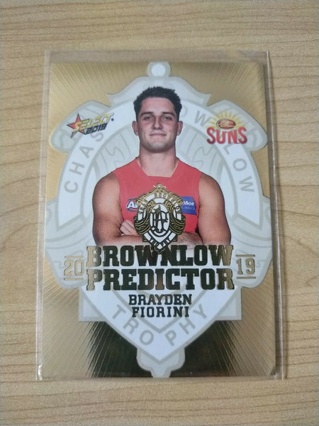 2019 Select Gold Brownlow Predictor Brayden Fiorini GC Suns