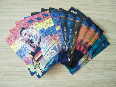 2019 AFL Select Footy Stars Adelaide Inserts x12