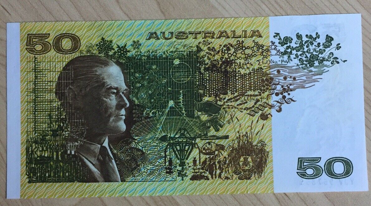 R508 1983 $50 Australia Johnston/Stone Uncirculated Banknote – Shields ...