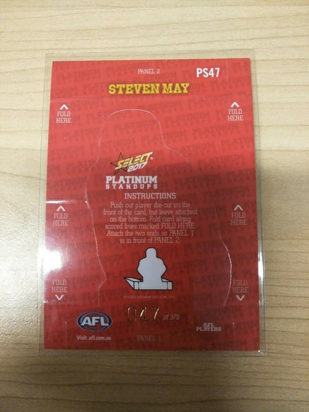 Select 2017 Platinum Standups Steven May Gold Coast No. 47/375