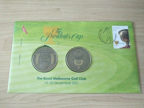 2011 Australian The Presidents Cup 1st Day Cover Limited Edition
