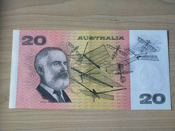 Australia $20 R407a Gothic Knight Stone CFU Banknote