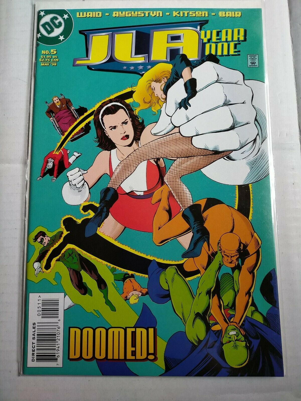 DC 1998 May #5 Justice League of America Year One Comic