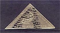 Cape of Good Hope Triangle SG 7 6d pale rose-lilac/white paper FU Stamp