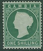 Gambia SG 20A 1s deep green MH