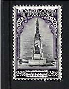 Falkland Islands Falklands Centenary SG 135 2s 6d black and violet KGV MLH