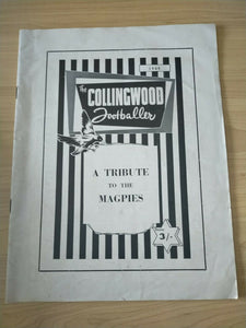 VFL 1960 Collingwood Football Club A Tribute To The Magpies Magazine