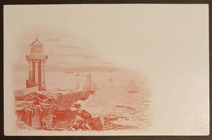 NSW postal stationery Post Card Hornsby Lighthouse unissued proof HG 19 unique