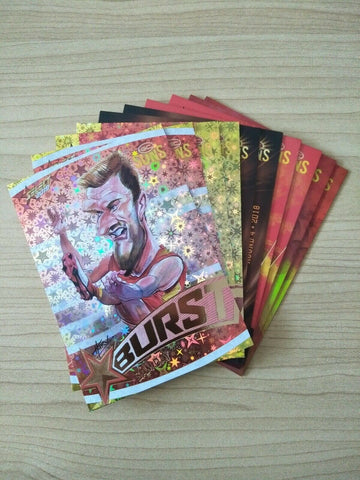 2019 AFL Select Footy Stars Gold Coast Suns Inserts x10