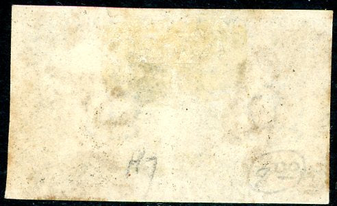 Great Britain 1840 SG 2 Penny Black Pair Plate 7