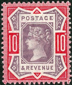 GB Great Britain SG K391 10d Postage & Revenue MUH