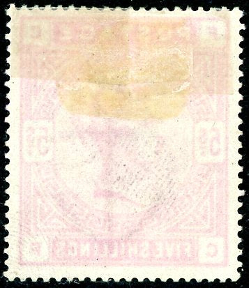 GB Great Britain 181 5/- Five Shillings Stamp Mint Slight Crease