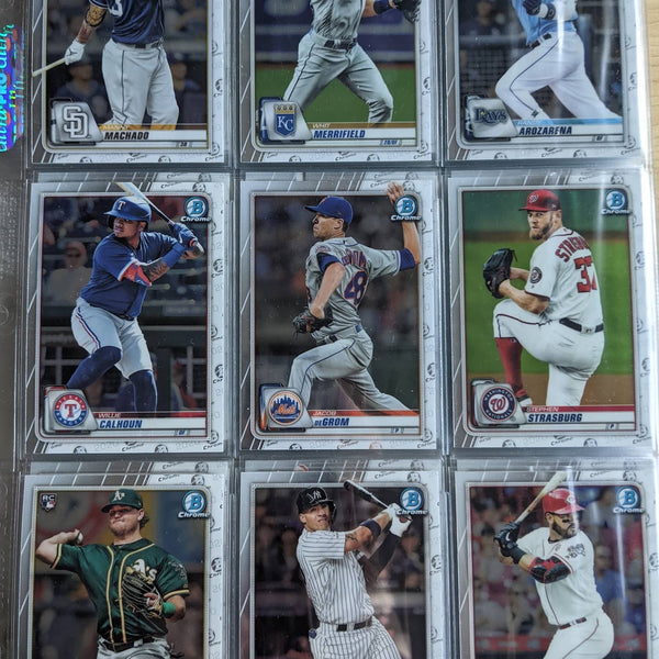 Bowman Chrome Baseball Card Collection