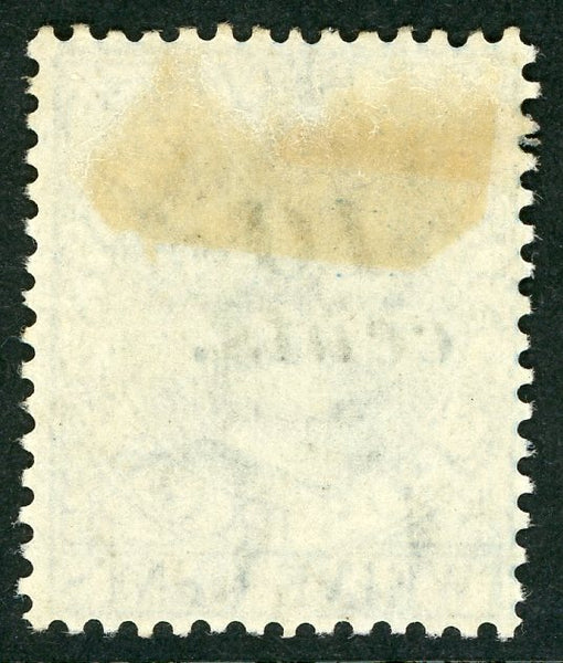 Malayan States Straits Settlements SG 45a 12c Ovp 10c Stamp Mint