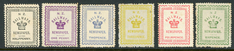 New Zealand Railways Newspaper Set of 6 Mint