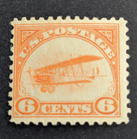 USA Scott# C1 Air post 6c orange Mint Unhinged Stamp