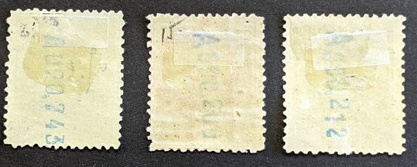 Spain SG 391/3 1p to 10p MLH