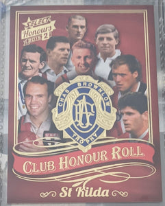 2015 AFL Select Honours 2 Club Honour Roll St Kilda