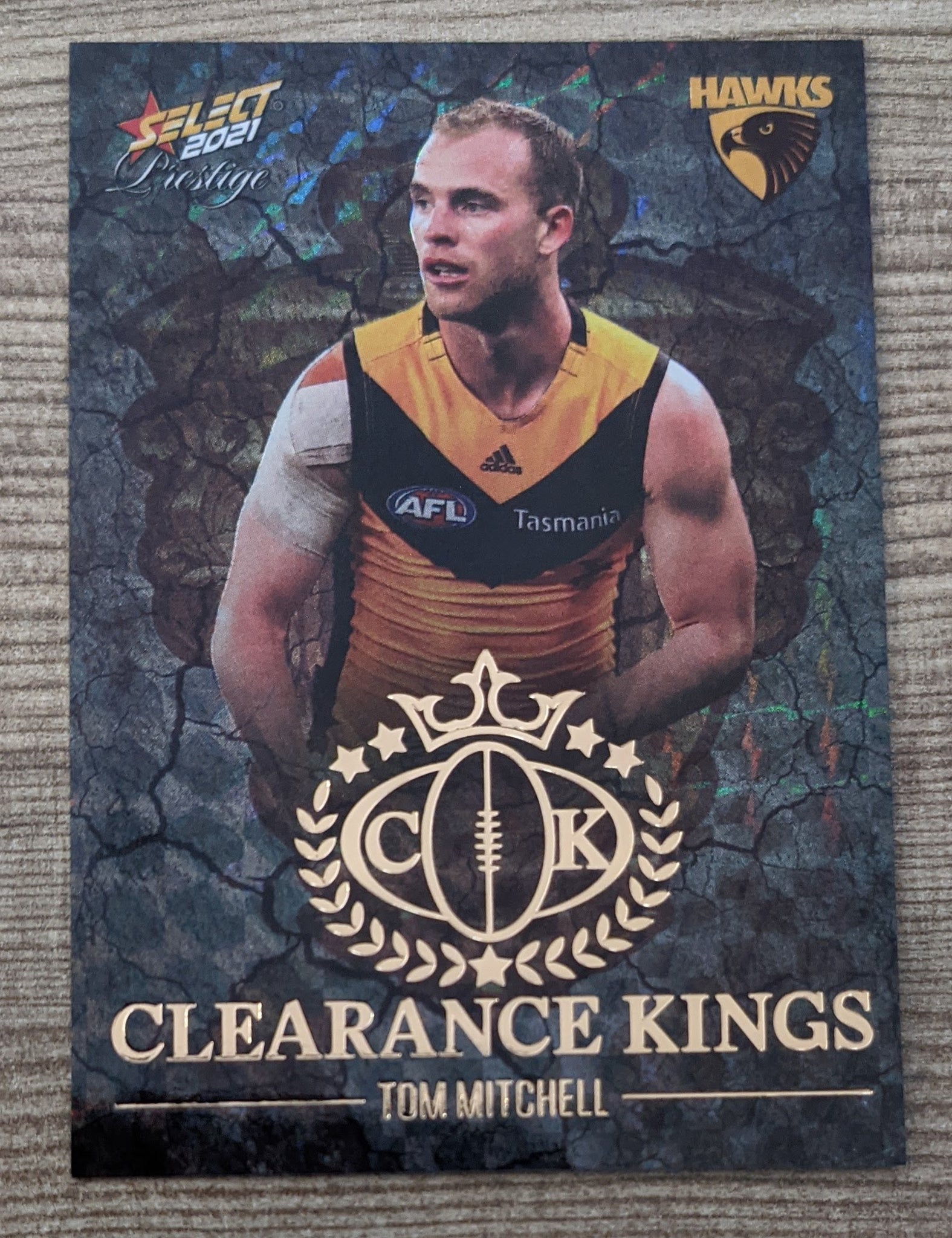 2021 AFL Select Prestige Clearance Kings Hawthorn Tom Mitchell 11/120
