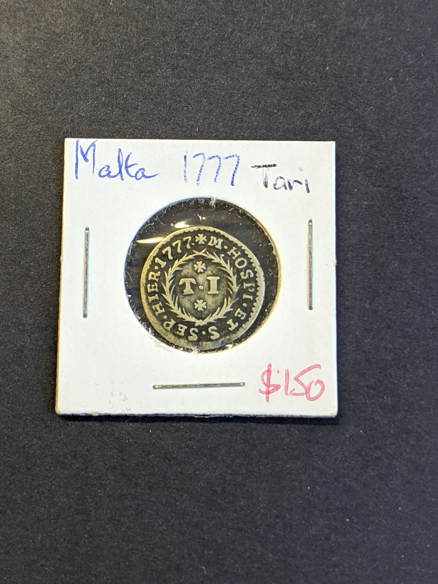 Malta 1777 Silver Tari Coin