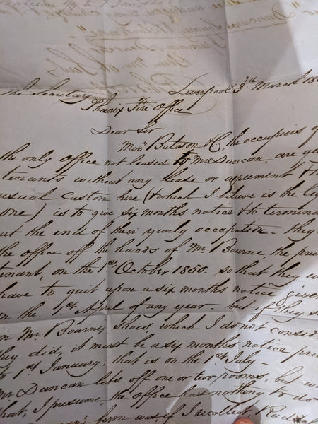 GB Great Britain 1856 Liverpool Spoon Cover