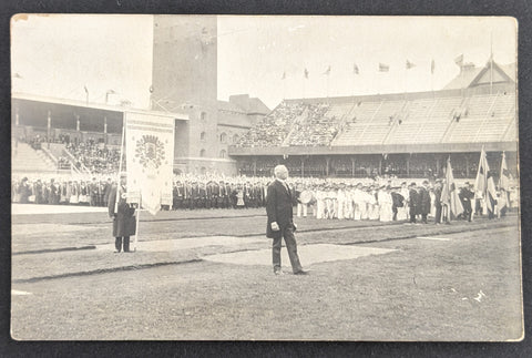 Sweden 1912 Stockholm Olympics Olympic Games Ceremony Postcard