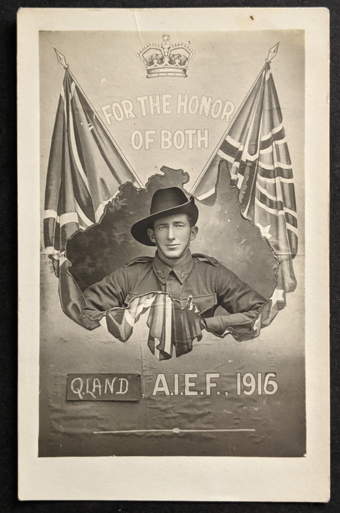 Australia 1916 Australian Imperial Expeditionary Force postcard