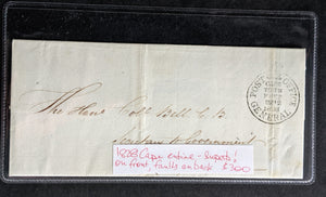 Cape of Good Hope South Africa 1828 Entire Superb