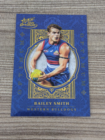 2021 AFL Select Optimum Plus Bailey Smith Western Bulldogs