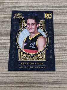 2021 AFL Select Optimum Plus Brayden Cook RC Adelaide Low 8/455