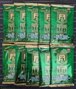 2015 10 x AFL Select Future Force Sealed Packets