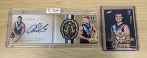 2021 AFL Select Brownlow Medal Booklet Ollie Wines Port Adelaide