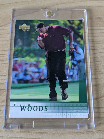 2001 Upper Deck Golf Set Including Tiger Woods Rookie Card