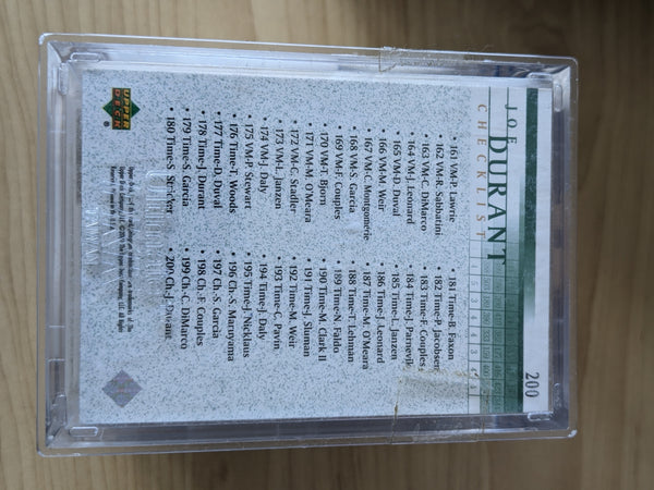 2001 Upper Deck Golf Set Including Tiger Woods Rookie Card