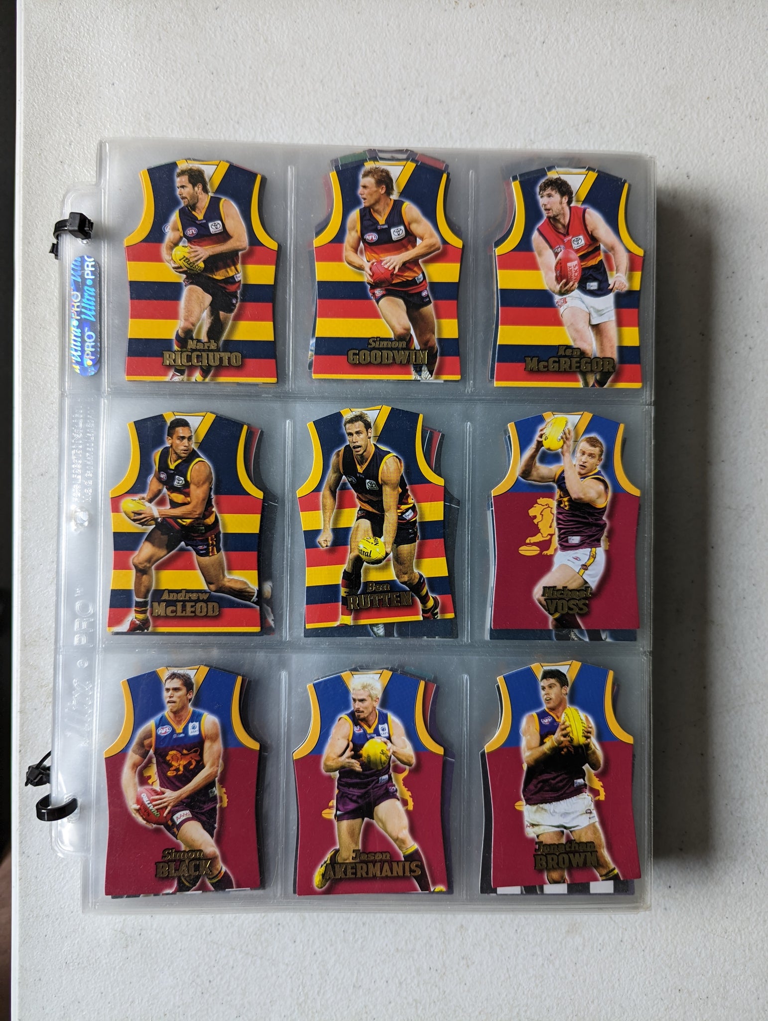 2006 AFL Select Champions & Supreme Die Cut Jersey Set 177