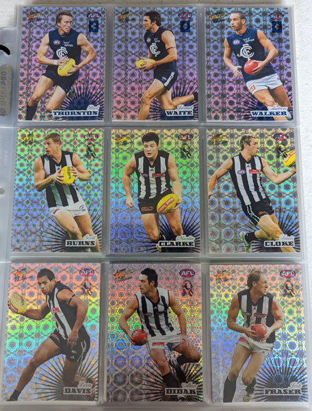 2008 AFL Select Classic Holographic Parallel Set inc All Australian