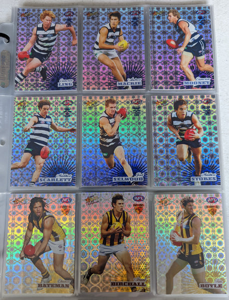 2008 AFL Select Classic Holographic Parallel Set inc All Australian