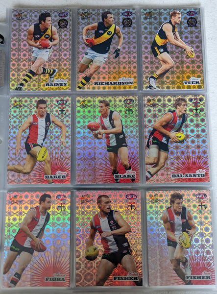 2008 AFL Select Classic Holographic Parallel Set inc All Australian